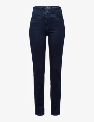 Produktbild von Raphaela by Brax - Damen Schlanke Five-Pocket-Jeans Style Laura New (10-6900_10912320), Größe:40, Farbe:Dark Blue (22)