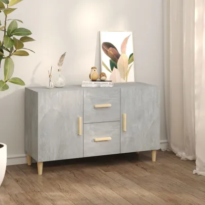Obrázok produktu pre vidaXL Príborník betón sivý 100x36x60 cm odvodený výrobok z dreva