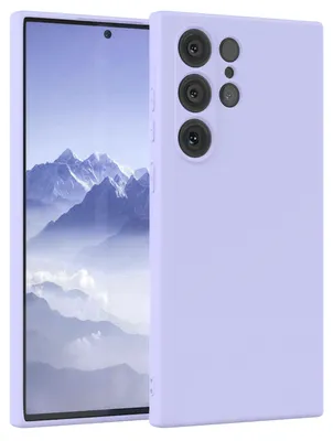 Produktbild von EAZY CASE - TPU Hülle für Samsung Galaxy S23 Ultra, TPU Case stoßfeste Handyhülle, weiches Cover mit Kameraschutz, Silikonhülle in Lila