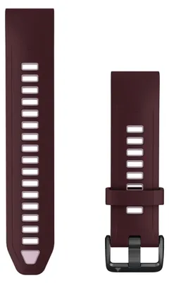 Produktbild von Garmin QuickFit Armband Silikon Cherry/Dust Rose