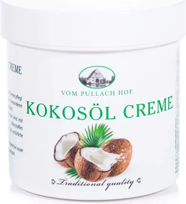 Obrázek produktu pro Kokosový olej krém 250ml - Pullach Hof Tradiční kvalita