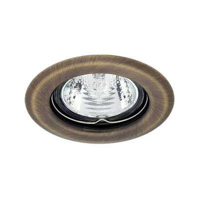 Obrázek produktu pro T-LED Podhledový rámeček mosaz kulatý 10414