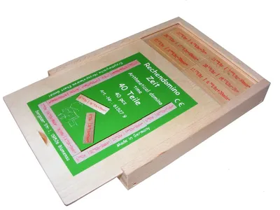Produktbild von Ebert 615279 Rechendomino Zeit