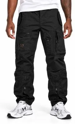 Produktbild von Hosen, Surplus-Modell, Infanterie-Cargo-Hose, Schwarz - Größe XL