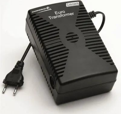 Produktbild von Campingaz Euro Transformator 230V/12V mit austauschbarer Sicherung