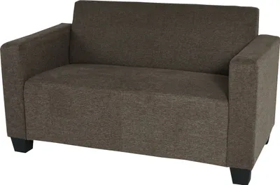 Obrázok produktu pre 2-miestna pohovka Lyon lounge pohovka látka/textil ~ hnedá