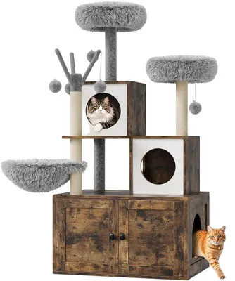 Productafbeelding van Kattenboom, multifunctioneel design, stabiele constructie, model 02