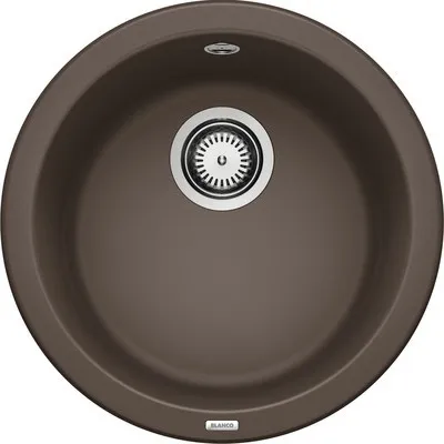 Produktbild von BLANCO RONDO, 1 Becken, 380 x 380 mm, 16,5 cm, 450 mm, 450 mm, 165 mm