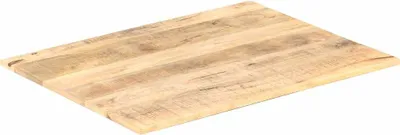 Produktbild von vidaXL Tischplatte Massivholz Mango 15-16 mm 80x60 cm