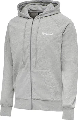 Productafbeelding van Hummel Hmlisam Zip Hoodie - grijze melange, maat: S