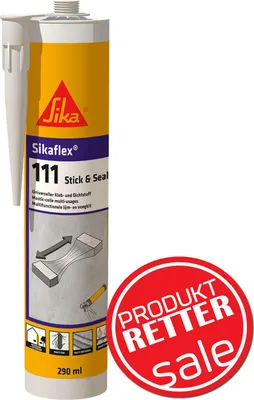 Produktbild von AKTION - Sikaflex 111 Stick&Seal 290ml Kleb- und Dichtstoff Weiß MHD abgelaufen: 09/2025