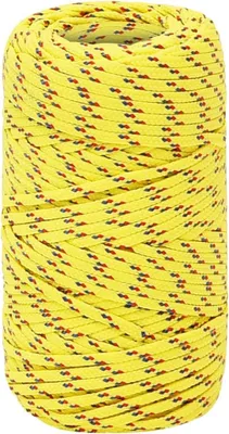 Produktbild von vidaXL Bootsseil Gelb 2 mm 25 m Polypropylen