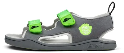 Produktbild von Affenzahn 00392-80028 Kinder-Sandalen in Grau für Alltag