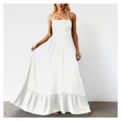 Produktbild von Elegantes Sommerkleid für Damen mit Spaghettiträgern