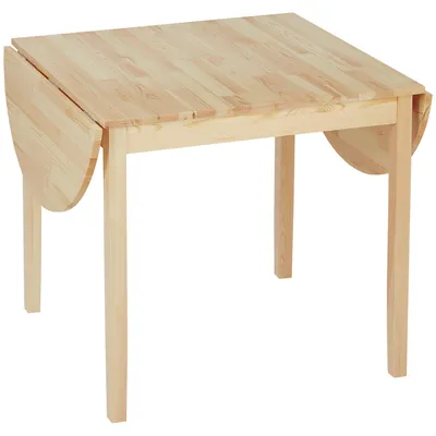 Zdjęcie produktu dla Stół rozkładany owalny – stół jadalny i biurko z drewna | Kolor: Brązowy | Wymiary: 70x140x75 cm