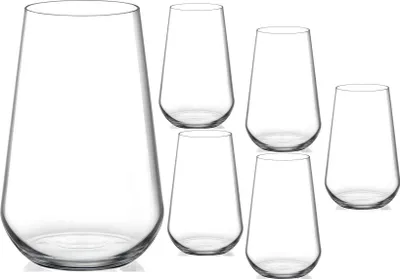 Produktbild von 6 Longdrinkbecher Uno 41,5cl Bormioli Rocco