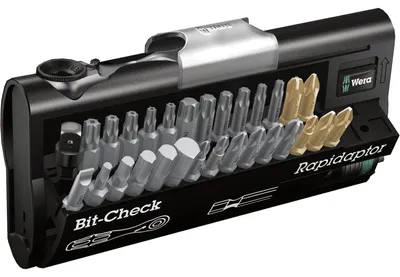 Produktbild von Wera Bit-Check BR 30 Universal Bits-Sortiment mit Ratsche 31tlg