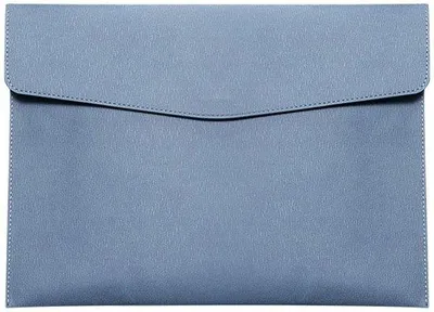 Image de Porte-documents imperméable en cuirPolyuréthanebleu