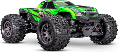 Produktbild von TRAXXAS MINI-MAXX 4WD GRÜN BL-2S Brushless, HD-Teile, mit Akku/Lader