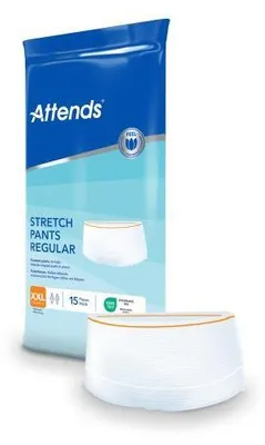 Immagine prodotto di Attends Pantaloni elasticizzati Regular Xxl 15 pz