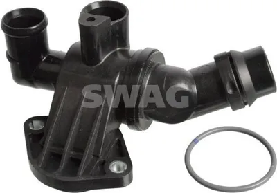 Produktbild von SWAG Thermostat Kühlmittel 87°C für VW Golf V Schrägheck (1K1) Passat Variant (3C5) für AUDI A3 Sportback (8PA) A3 Schrägheck (8P1) für SKODA