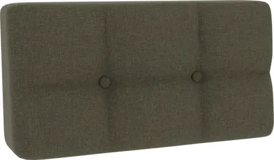 Produktbild von Palettenkissen, Palettenauflagen Sitzkissen Rückenlehne Gesteppt PFG (Eckkissen 60x40, Dunkelgrün)