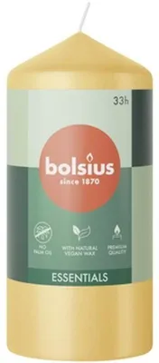 Obrázok produktu pre Bols béžová stĺpová sviečka 120/58 mm