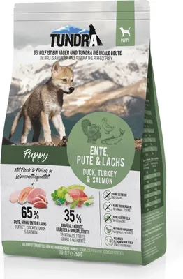 Image de Tundra DOG Croquettes pour chiots 750 g
