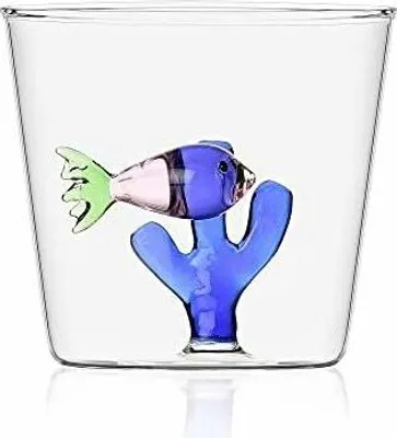 Immagine prodotto di ICHENDORF Tumbler PESCE ROSA ALGA BLU