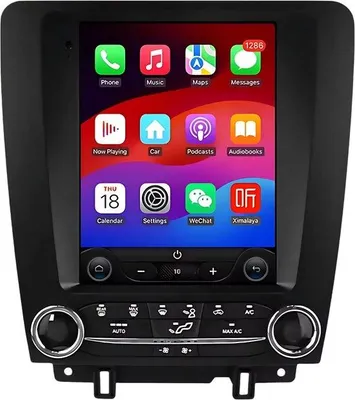 Zdjęcie produktu dla Ford Mustang 2010-2014 Seria S Radio samochodowe z systemem Android – CarPlay, Android Auto, Bluetooth, 768x1024 HD, USB, DAB+, ADAS, TPMS, podzielony ekran
