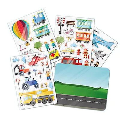 Produktbild von Totum Window Stickers Travel, 3 Jahr(e), Mehrfarbig