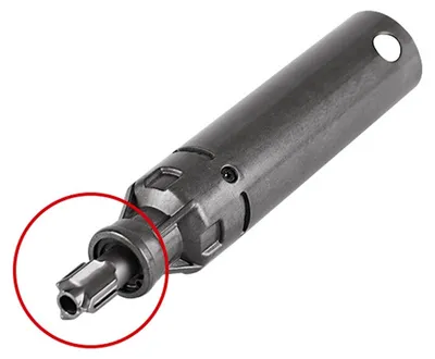 Image de Tête de moteur triangulaire pour brosse de sol, accessoire pour aspirateur Dyson V6 / V7