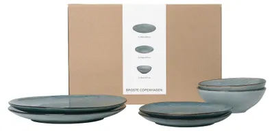 Image de Service de table Broste Copenhagen Nordic Sea pour le déjeuner, 6 pièces
