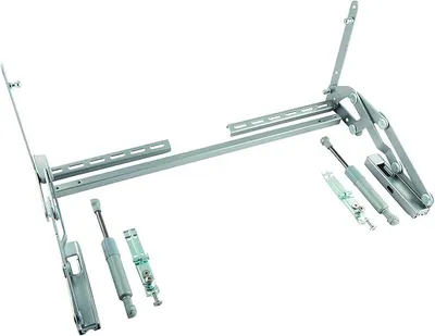 Imagen del producto de Silecomplaza 500.0054.02 HB 500: Herraje elevador de alta capacidad, compatible con modelos KB 600-900, para hojas de hasta 5 kg, color plateado