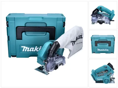Zdjęcie produktu dla Akumulatorowa przecinarka diamentowa Makita DCC 500 ZJ 18 V 125 mm bezszczotkowa + Makpac - bez akumulatora, bez ładowarki