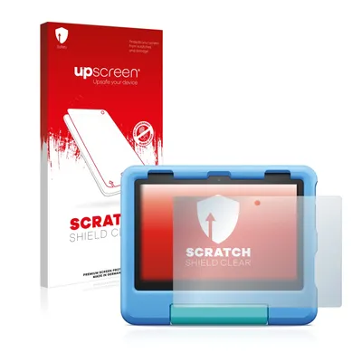 Produktbild von upscreen Schutzfolie für Amazon Fire HD 8 Kids 2022 Displayschutz Displayschutzfolie Folie Klar Transparent
