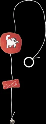 Produktbild von Karlie - Simons Cat Katzenspielzeug 6X6X2Cm Rot