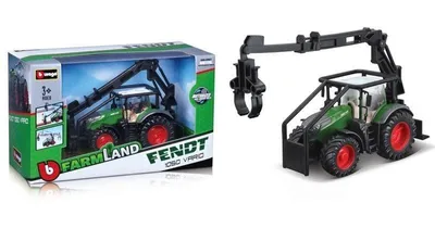 Immagine prodotto di Model Bburago metalowy Fendt 1050 Vario z ładowarką kłód