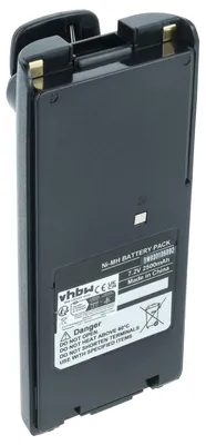 Produktbild von vhbw Akku kompatibel mit Icom IC-T3H, IC-F4GS, IC-F4GT, IC-F41GS, IC-F41GT, IC-F40GT Funkgerät, Walkie Talkie (2500 mAh, 7,2 V, NiMH) + Gürtelclip