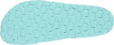 Produktbild von Dr. Brinkmann Damen Pantolette Schnalle Muster Kontrastsohle Kork Clog 700704, Größe:41 EU, Farbe:Grün