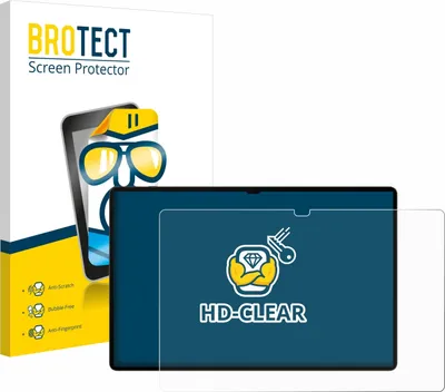 Produktbild von Für Samsung Galaxy Tab S9 Ultra WiFi Schutzfolie BROTECT Displayschutz Display Schutz Folie Klar Transparent