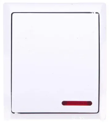 Produktbild von Ospel ŁNH-1HS/00, Weiß, IP44, 250 V, 10 A, 60 mm, 48 mm