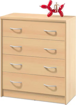 Image de Kommode >Olli< in Buche - 74x86x35cm (BxHxT)