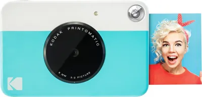 Produktbild von Kodak Kamera Mit Sofortdruck Funktion (Osbe/Oscz/Ospl/Ossk) Farbe:blau
