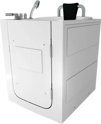 Produktbild von Senioren Wanne Sitzbadewanne Sitzwanne Badewanne mit Tür Pool S10-TH