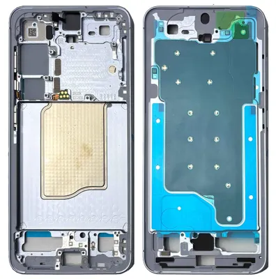 Immagine prodotto di Samsung Display LCD Centre Frame Galaxy S25 GH82-36328C Pezzo di ricambio blu ghiaccio