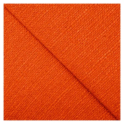 Produktbild von Toledo Stoff, Meterware, wasserabweisend, für Sofas, Kissen, Stühle, Polstermöbel, strapazierfähig, Orange