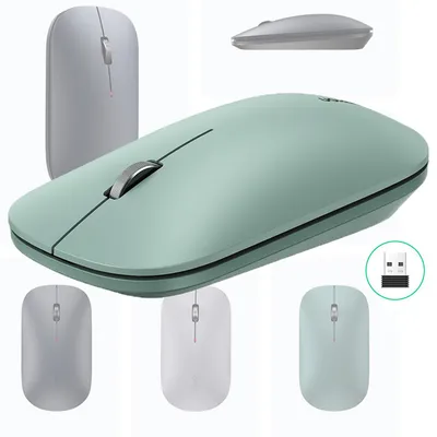Zdjęcie produktu dla Ugreen Poręczna Mysz Bezprzewodowa Usb Zielony (Mu001)