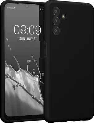 Image de Housse En Silicone Pour Samsung Galaxy A13 5G Noir Mat Sm-A136U