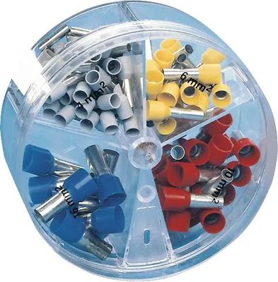 Produktbild von Aderendhülsenbox 100tlg.4,00-16,00 mm² Ku.-Box
